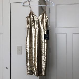 Lulus sequin dress